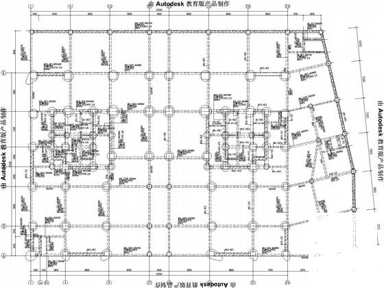 危旧房、棚户区改造项目B类带转换层框剪结构住宅楼结构CAD施工图纸 - 3