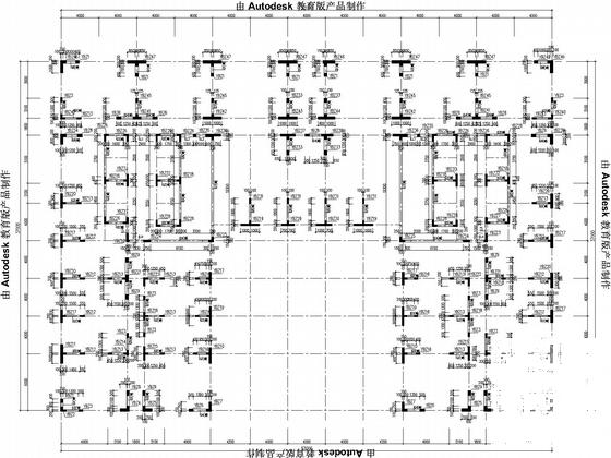 危旧房、棚户区改造项目B类带转换层框剪结构住宅楼结构CAD施工图纸 - 5