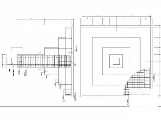 5层职工宿舍改建钢框架结构CAD施工图纸（独立基础） - 4