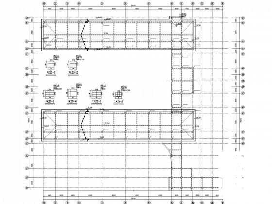 小学改扩建加固改造结构CAD施工图纸（独立基础）(锚杆静压桩) - 1