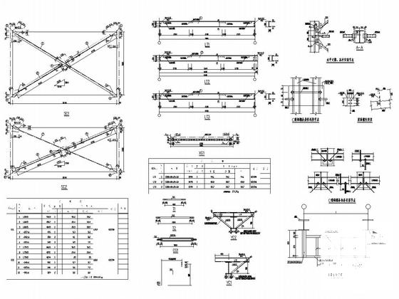 11000平两层钢框架结构自行车产业园车间建筑结构CAD施工图纸(柱下独立基础) - 5
