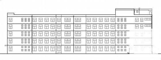 [中学6层教学楼建筑方案扩初教学楼CAD图纸(卫生间详图) - 1