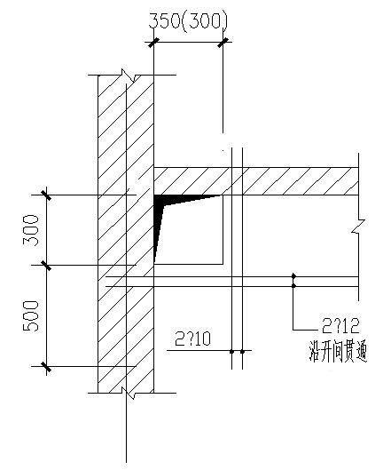 烟道排风道加强大样节点图 - 3