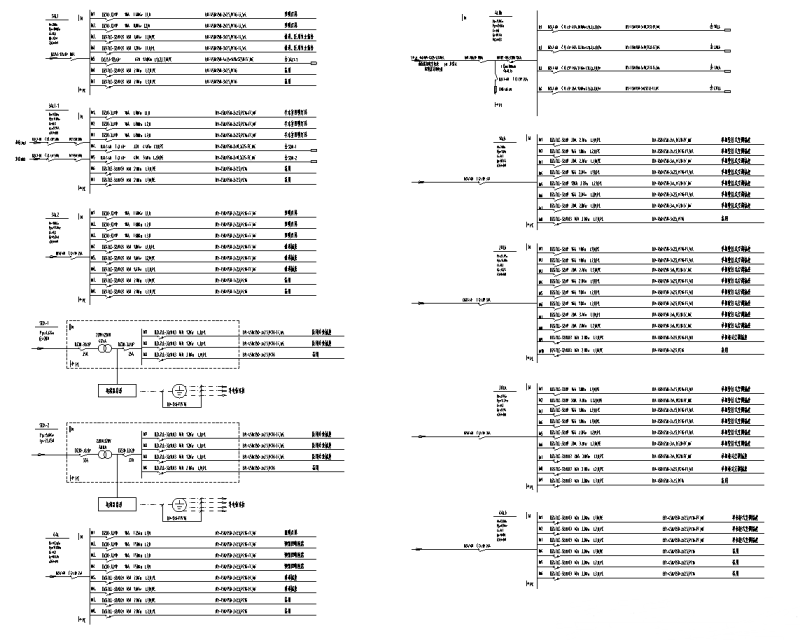 配电箱系统图