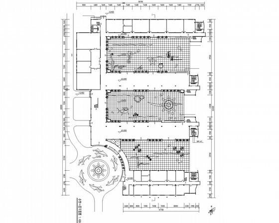 集美小学5层三十六班教学楼建筑方案设计CAD图纸(平面图) - 3