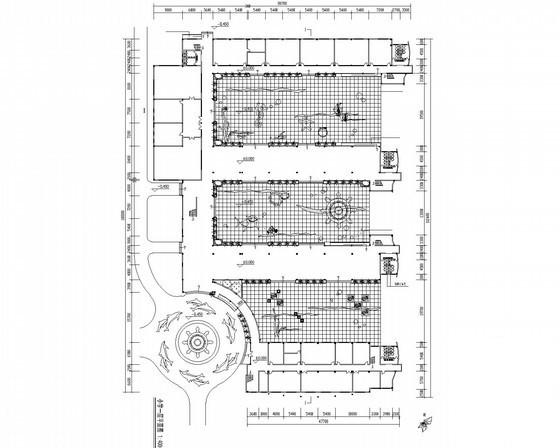 集美小学5层三十六班教学楼建筑方案设计CAD图纸(平面图) - 3