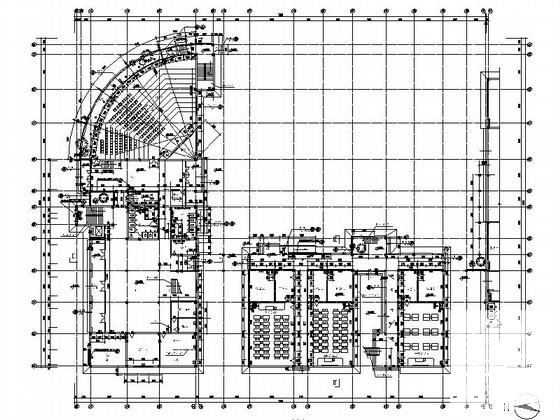 中学5层综合楼建筑施工CAD图纸 - 3