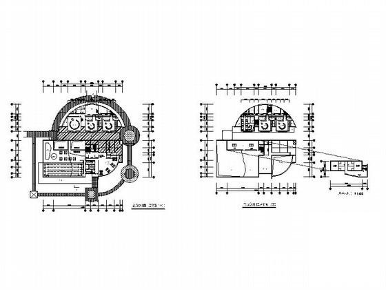 2层会所兼四班幼儿园建筑方案设计图纸(平面图) - 2