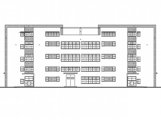 科技公司新建厂区3号厂房建筑施工CAD图纸 - 1