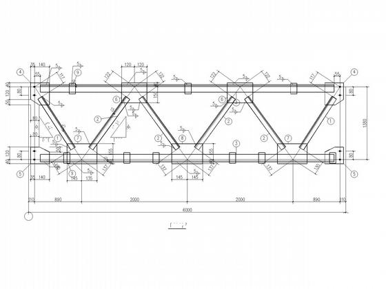 18米跨单层钢结构排架厂房结构CAD施工图纸(建施)(平面布置图) - 4