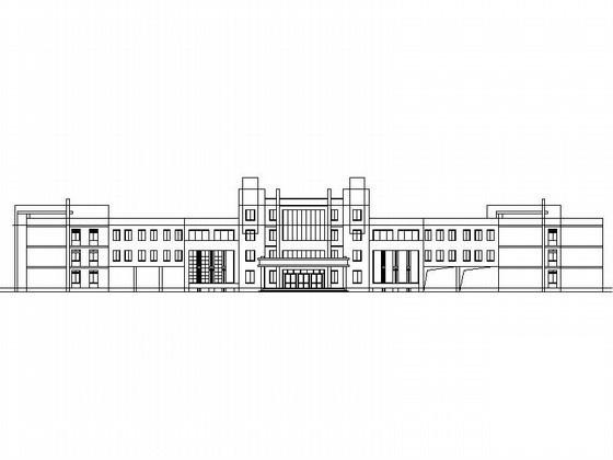 朝鲜族小学3层教学综合楼建筑施工CAD图纸(卫生间详图) - 1