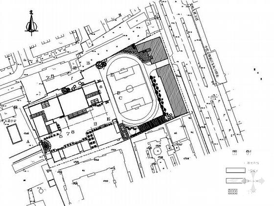 小学教学综合楼、宿舍楼建筑CAD施工图纸 - 2