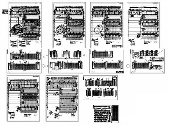 大学艺术楼建筑CAD施工图纸(节点详图) - 3