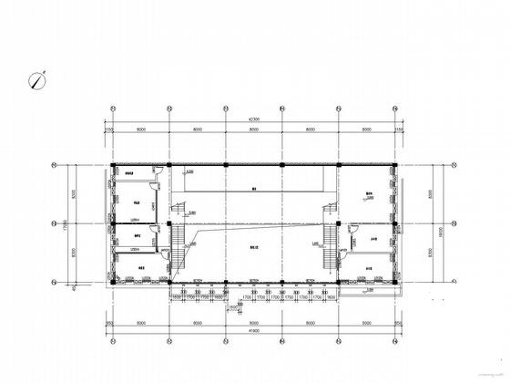 学校温室实训楼幕墙工程CAD施工图纸 - 3
