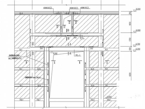 排架结构国家粮食储备库平房仓结构CAD施工图纸(钢筋混凝土柱) - 3