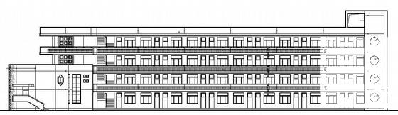 4层第五小学迁建一期工程建筑施工CAD图纸 - 1