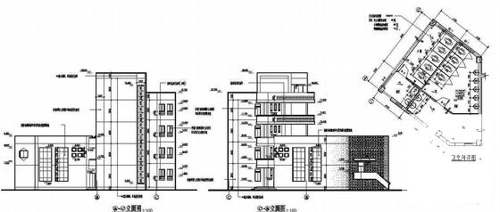 4层第五小学迁建一期工程建筑施工CAD图纸 - 2