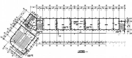 4层第五小学迁建一期工程建筑施工CAD图纸 - 3