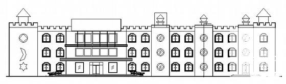 3层砌体结构村镇8班幼儿园建筑施工CAD图纸(卫生间详图) - 1