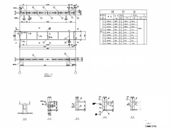 单层轻钢门式刚架结构厂房结构CAD施工图纸 - 4