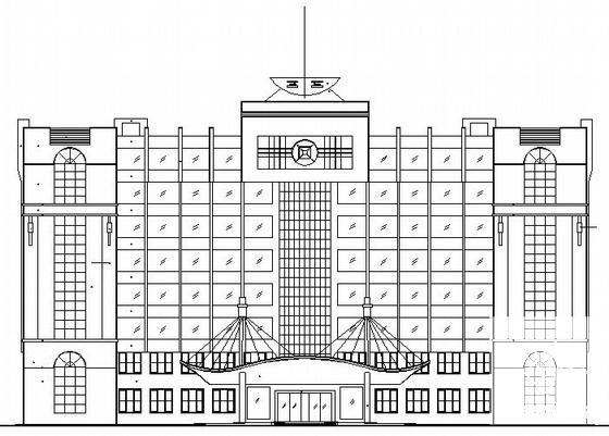 9层学校综合楼建筑施工CAD图纸(卫生间详图) - 1