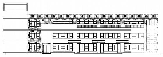 3层中型幼儿园建筑设计CAD施工图纸(卫生间详图) - 1
