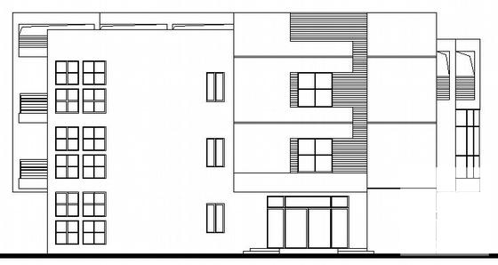 砌体结构3层幼儿园建筑设计CAD施工图纸 - 1