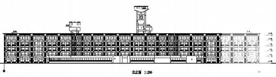 实验学校5层教学楼建筑施工CAD图纸(卫生间详图) - 2