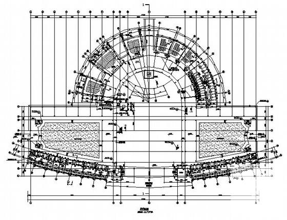 实验学校5层教学楼建筑施工CAD图纸(卫生间详图) - 3