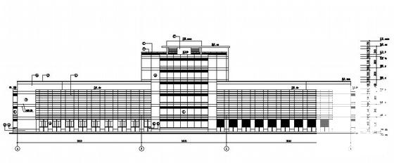 华南大学科技园区6层框架结构高科技综合楼建筑施工CAD图纸(卫生间详图) - 2