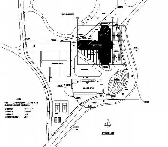 华南大学科技园区6层框架结构高科技综合楼建筑施工CAD图纸(卫生间详图) - 4