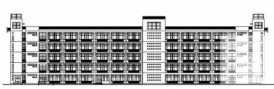 框架结构5层水利职业技术学院教学楼建筑施工CAD图纸(卫生间详图) - 1