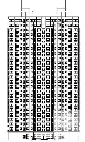 东方城市花园幼托楼建筑施工CAD图纸(卫生间详图) - 1