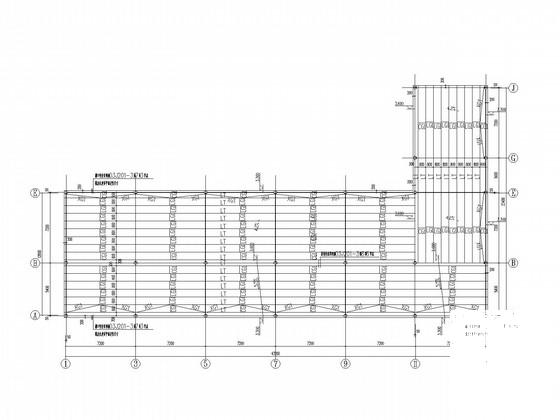 4层砌体办公楼结构加层钢结构CAD施工图纸 - 1