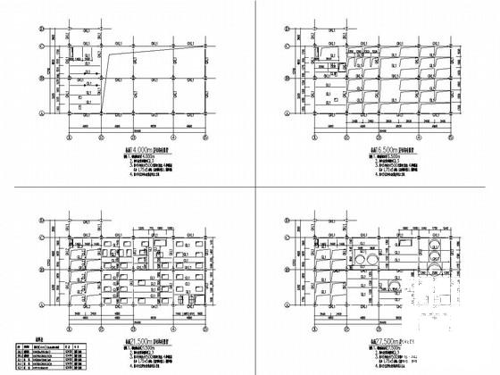 地上10层钢框架结构车间厂房结构CAD施工图纸（的计算书） - 2