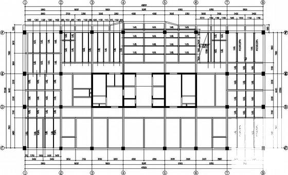 办公楼功能改变加固改造结构CAD施工图纸 - 3