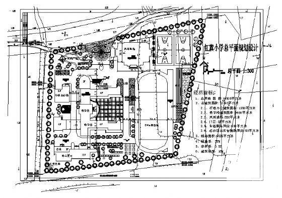 4层小学教学楼建筑方案设计CAD图纸 - 2