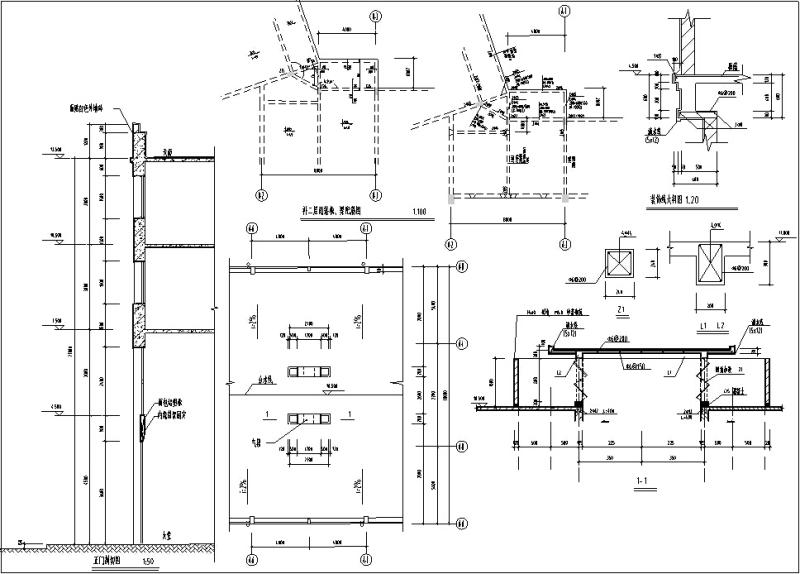 豪泉大酒店现代多层酒店建筑设计CAD施工图纸 - 2