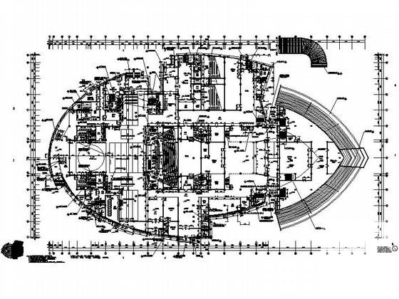 4层中型剧场建筑施工CAD图纸 - 3