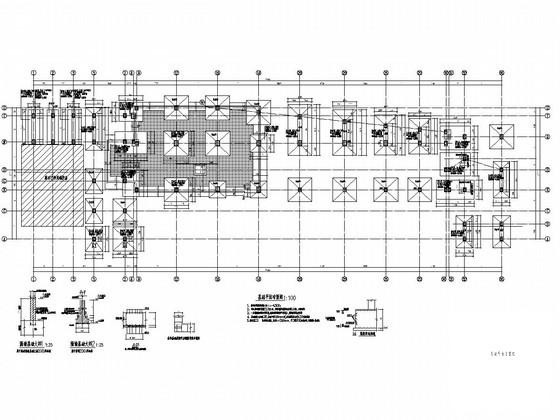 3层钢框架结构宾馆结构CAD施工图纸（建施） - 1
