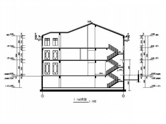 3层欧式风格葡萄酒庄建筑施工CAD图纸(门窗大样) - 2