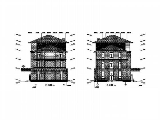 4层温泉酒店接待中心建筑施工CAD图纸(门窗大样) - 5