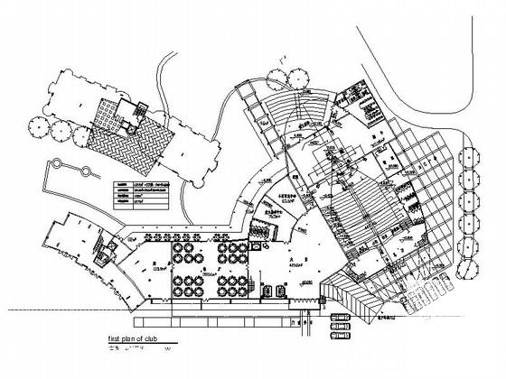 5层休闲会所建筑CAD施工图纸 - 3