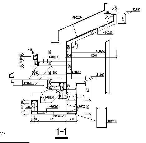 7层独立基础框架综合楼结构CAD施工图纸 - 4