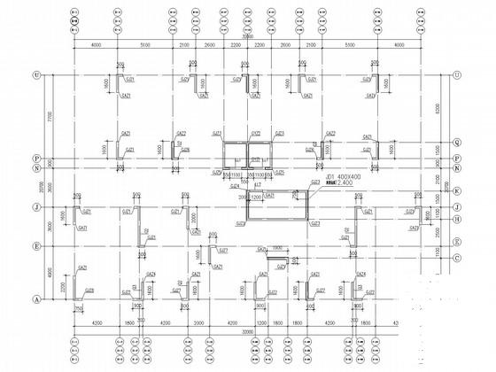 60.7米高带塔楼框支剪力墙结构CAD施工图纸（桩基础） - 3