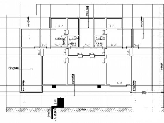 18层剪力墙住宅楼结构CAD施工图纸（预制方桩、地下两层） - 1