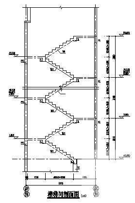 18层框架剪力墙结构住宅楼结构CAD施工图纸（6度抗震） - 4