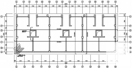 11层框架及剪力墙住宅楼结构CAD施工图纸（筏形基础） - 1