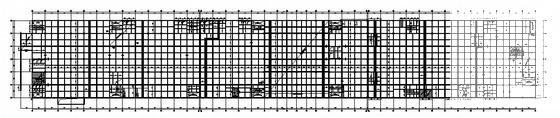 4层桩基础框架雨润商务楼结构CAD施工图纸(预应力管桩) - 1