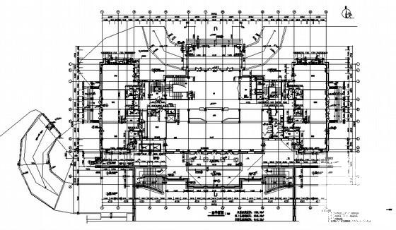 2层高级会所建筑CAD施工图纸 - 2